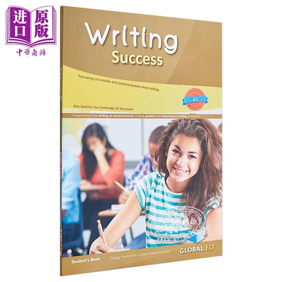 Writing Success - Level A2 - Student's book 英语写作成功A2学生用书 英文原版进口教辅【中商原版】