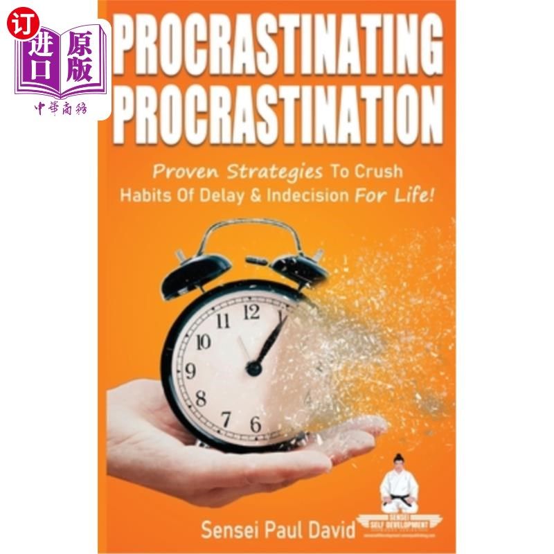 海外直订sensei self development series: procrastinating