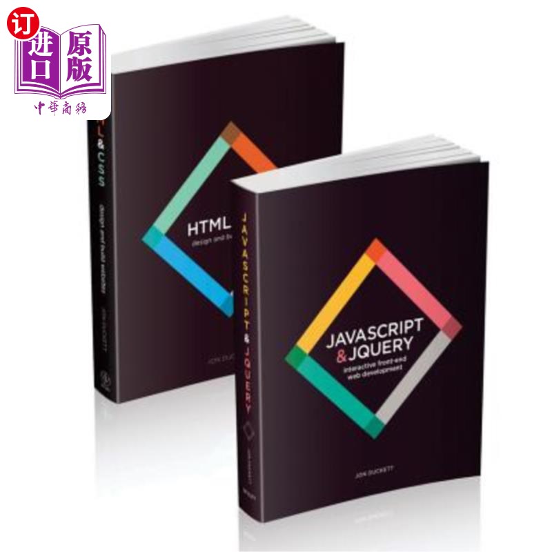 海外直订Web Design with Html, Css, JavaScript and Jquery Set 具有html、css、javascript和jquery集的web设计