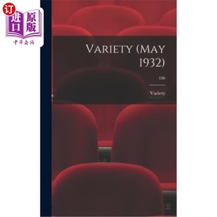 1932 106 品种 ;106 海外直订Variety 1932年5月 May