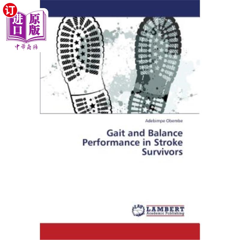 海外直订医药图书Gait and Balance Performance in Stroke Survivors 中风幸存者的步态和平衡能力