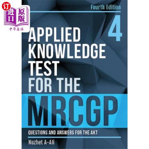 海外直订医药图书Applied Knowledge Test for the MRCGP, fourth edition MRCGP第四版应用知识测验