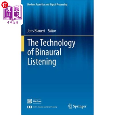 海外直订The Technology of Binaural Listening 双耳听力技术