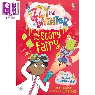 the Scary 伊兹与可怕 Izzy 进口童书 伊兹系列 故事书 Inventor 仙女 英文原版 Fairy and 中商原版 儿童文学小说