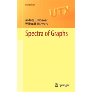 光谱图 Spectra of Graphs 英文原版 Willem Haemers Andries Evert Brouwer 拉普拉斯图谱 塞德尔图谱【中商原版】