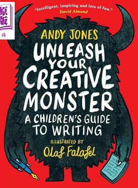 预售 释放你的创意怪兽 儿童写作指南 Unleash Your Creative Monster A Children's Guide to Writing 英文原版 童书【中商原版】