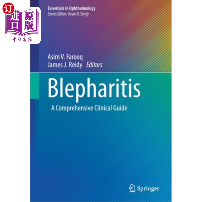 海外直订医药图书Blepharitis: A Comprehensive Clinical Guide 睑缘炎:综合临床指南