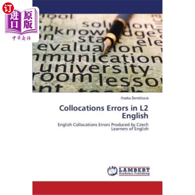 海外直订Collocations Errors in L2 English 二语英语中的搭配错误