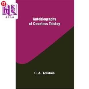 Tolstoy Countess 托尔斯泰伯爵夫人自传 海外直订Autobiography