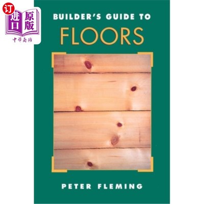 海外直订Builder's Guide to Floors 建筑商楼层指南