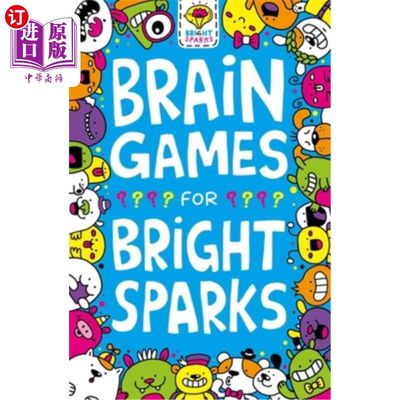 海外直订Brain Games for Bright Sparks: Volume 1 聪明火花的大脑游戏，1