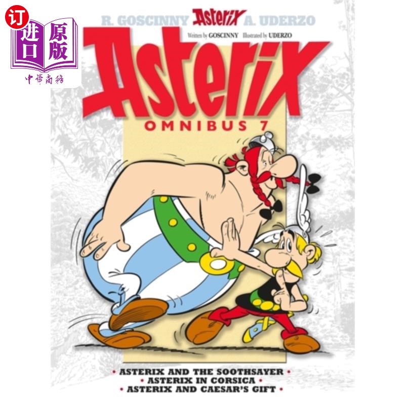 海外直订Asterix: Asterix Omnibus 7 阿斯特里克斯:阿斯特里克斯综合汽车
