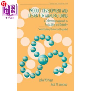 海外直订Product Development and Design for Manufacturing 产品开发和制造设计
