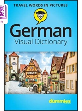 海外直订German Visual Dictionary For Dummies 德语虚拟词典