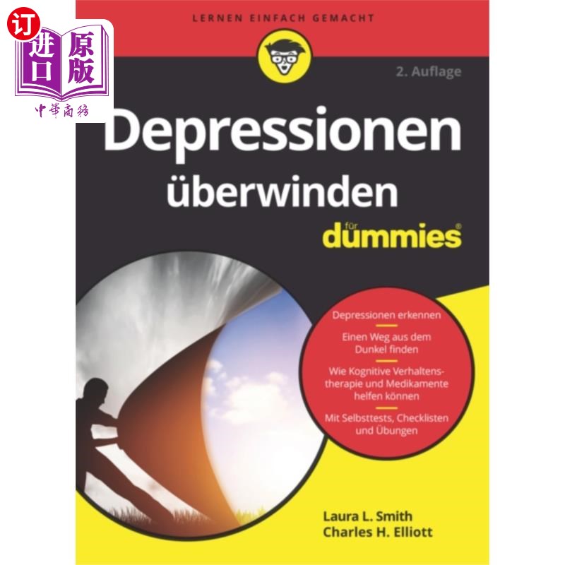 海外直订德语 Depressionen uberwinden fur Dummies Depression überwinden für Dummies