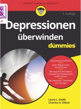 海外直订德语 Depressionen uberwinden fur Dummies Depression überwinden für Dummies