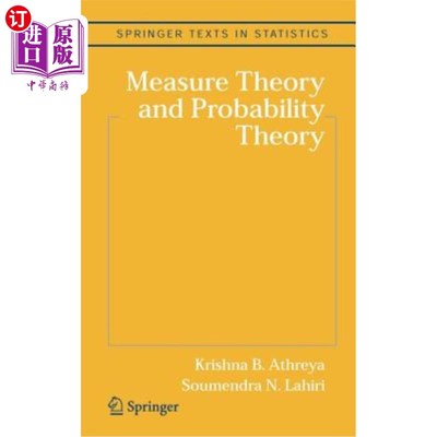 海外直订Measure Theory and Probability Theory 测度论与概率论