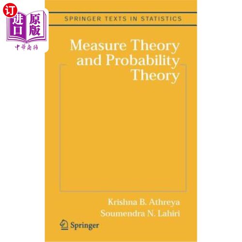海外直订Measure Theory and Probability Theory 测度论与概率论