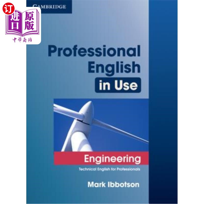 海外直订Professional English in Use Engineering with Answers: Technical English for Prof 使用工程专业英语及答案：专
