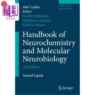 海外直订医药图书Handbook Lipids and Molecular Neural Neurochemistry Neurobiology 神经化学和分子神经生物学手册：