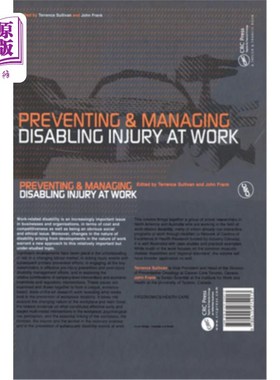 海外直订Preventing and Managing Disabling Injury at Work 预防和管理工伤