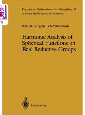 海外直订Harmonic Analysis of Spherical Functions on Real Reductive Groups 实约化群上球函数的调和分析