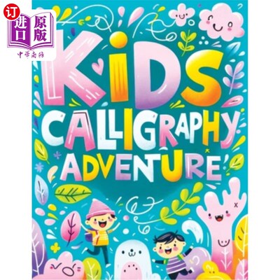 海外直订Calligraphy for Kids: Handwriting Learning Practice Workbook Tracing Book, Homes 书法的孩子：书法学习实践工