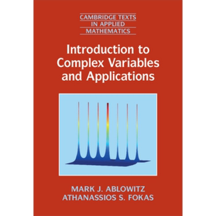 预售 复杂变量及其应用导论 英文原版 Introduction to Complex Variables and Applications Mark J Ablowitz剑桥【中商原版】