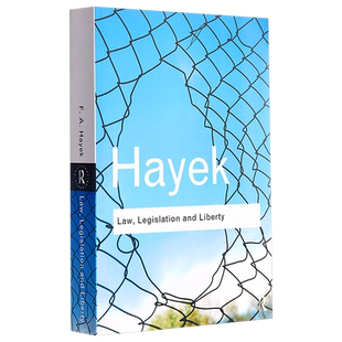 预售 哈耶克 法律、立法与自由 正义和政治经济自由原理新述 英文原版 Law, Legislation and Liberty Hayek 海耶克 通向奴役之路?