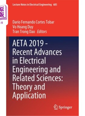 海外直订Aeta 2019 - Recent Advances in Electrical Engineering and Related Sciences: Theo Aeta 2019 -电气工程
