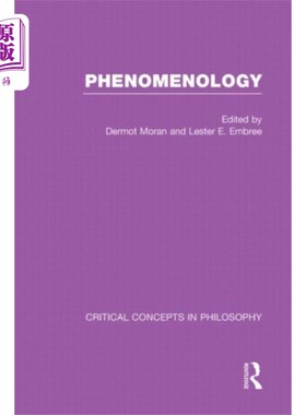 海外直订Phenomenology:Crit Con In Phil 现象学:批判哲学