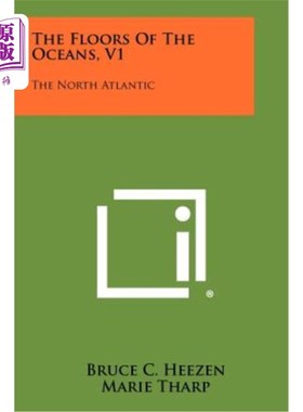 海外直订The Floors of the Oceans, V1: The North Atlantic 海底，V1：北大西洋