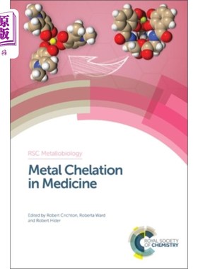 海外直订Metal Chelation in Medicine 金属螯合在医学中的应用