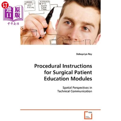 海外直订Procedural Instructions for Surgical Patient Education Modules 外科患者教育模块的程序说明