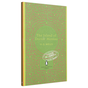 H.G.威尔斯 莫罗博士岛 英文原版 PEL The Island of Doctor Moreau H.G.Wells 科幻小说原著英文原版书籍