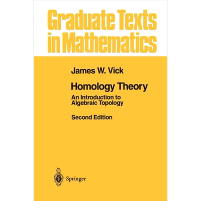 现货 Homology Theory An Introduction to Algebraic Topology 英文原版 同调论 第2版 James W. Vick【中商原版】