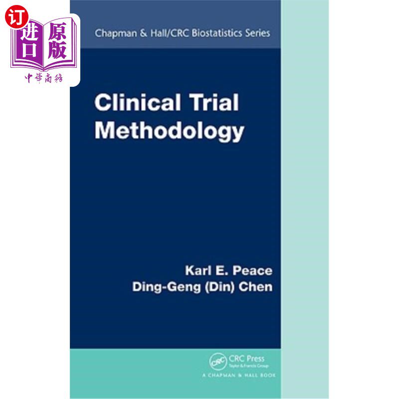 海外直订医药图书Clinical Trial Methodology 临床试验方法