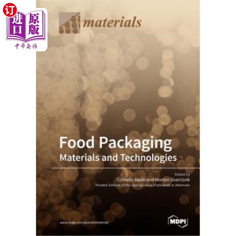 海外直订Food Packaging: Materials and Technologies 食品包装:材料与技术