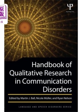 海外直订医药图书Handbook of Qualitative Research in Communicatio... 沟通障碍定性研究手册
