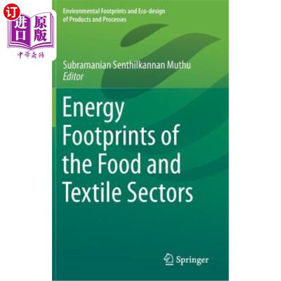 海外直订Energy Footprints of the Food and Textile Sectors 食品和纺织行业的能源足迹
