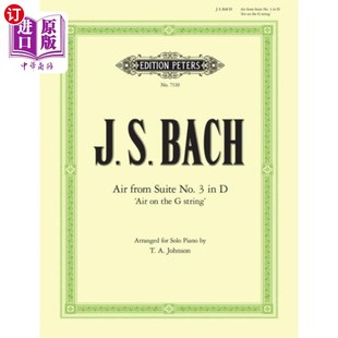 the 海外直訂古英語 D大調管弦樂組曲第3號G弦上 ... String Air No. Orchestral from Suite 空氣bwv1068