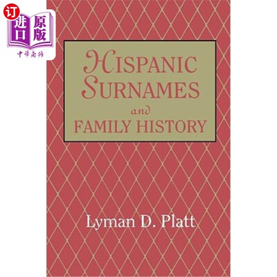 海外直订Hispanic Surnames and Family History 西班牙姓氏和家族史