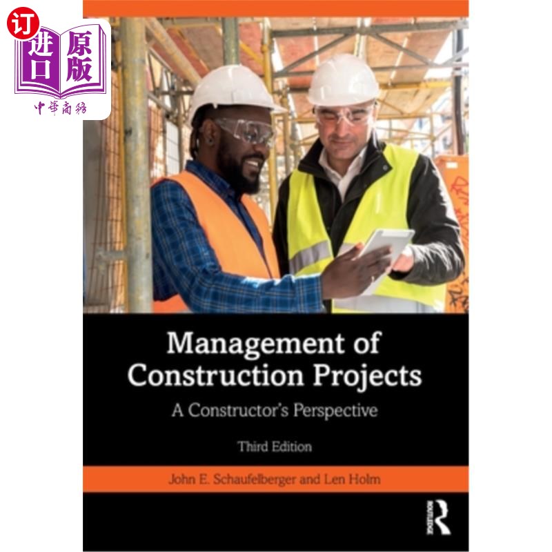 海外直订Management of Construction Projects: A Constructor's Perspective Management of Construction