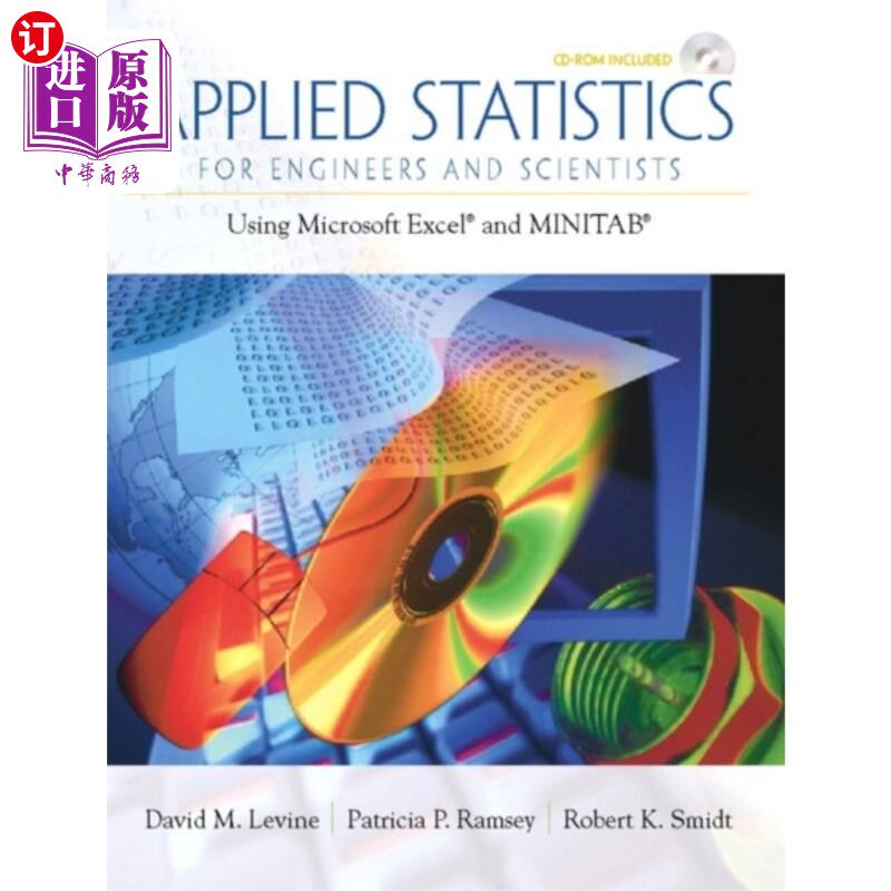 海外直订Applied Statistics for Engineers and Scientists 工程师和科学家应用统计学