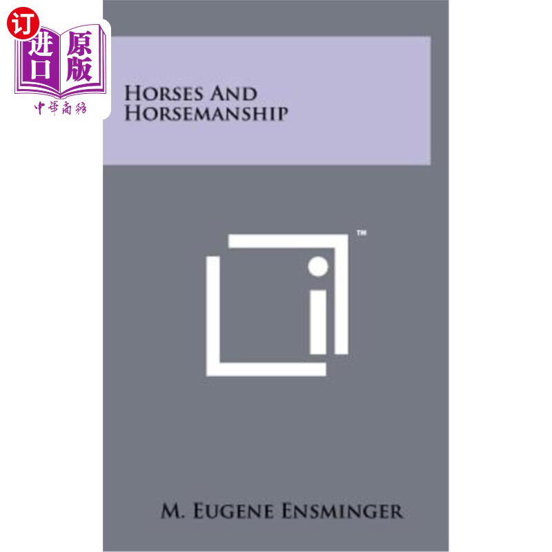 海外直订Horses and Horsemanship 马和马术