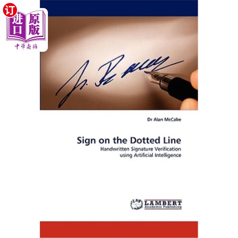 海外直订Sign on the Dotted Line 请在虚线上签名