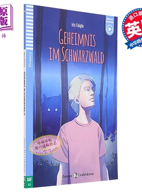 现货 Junge ELI Lektüren 系列 Geheimnis im Schwarzwald 黑森林之谜 含音频 德文原版 德语分级阅读读物 儿童文学小说