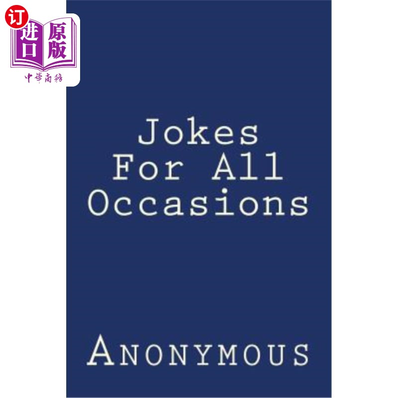 海外直订jokes for all occasions 各种场合的笑话