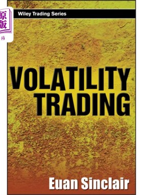 海外直订Volatility Trading + website 波动率交易+网站