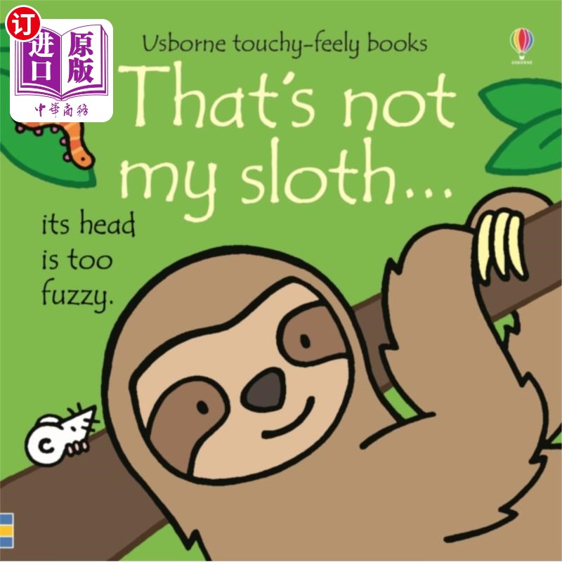 海外直订That's not my sloth... 那不是我的懒惰……